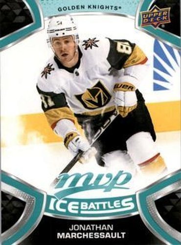 #161 Jonathan Marchessault - Vegas Golden Knights - 2021-22 Upper Deck MVP - Ice Battles Hockey