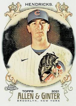 #161 Kyle Hendricks - Chicago Cubs - 2021 Topps Allen & Ginter Chrome Baseball