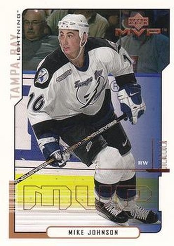 #161 Mike Johnson - Tampa Bay Lightning - 2000-01 Upper Deck MVP Hockey