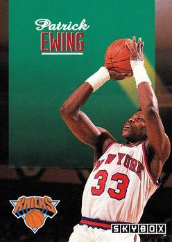 #161 Patrick Ewing - New York Knicks - 1992-93 SkyBox Basketball