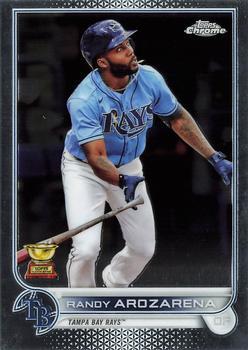 #161 Randy Arozarena - Tampa Bay Rays - 2022 Topps Chrome Baseball