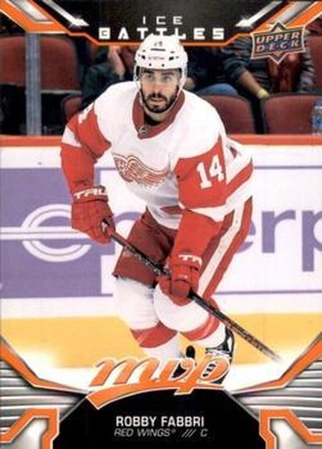 #161 Robby Fabbri - Detroit Red Wings - 2022-23 Upper Deck MVP - Ice Battles Hockey