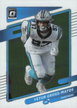 #161 Yetur Gross-Matos - Carolina Panthers - 2021 Donruss Optic Football
