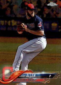 #161 Cody Allen - Cleveland Indians - 2018 Topps Chrome Baseball