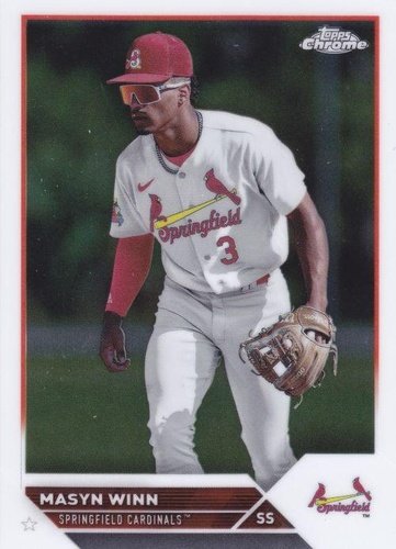#PDC-161 Masyn Winn - Springfield Cardinals - 2023 Topps Pro Debut - Chrome Baseball