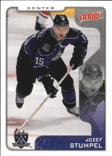 #161 Jozef Stumpel - Los Angeles Kings - 2001-02 Upper Deck Victory Hockey