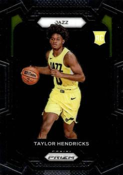 #161 Taylor Hendricks - Utah Jazz - 2023-24 Panini Prizm Basketball