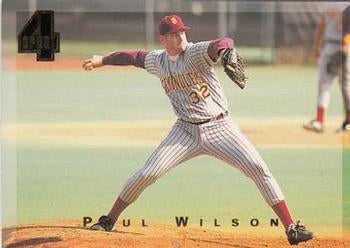 #161 Paul Wilson - Florida State Seminoles / New York Mets - 1994 Classic Four Sport