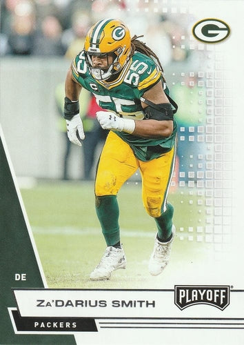 #161 Za'Darius Smith - Green Bay Packers - 2020 Panini Playoff Football