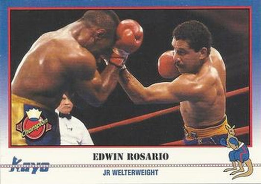 #162 Edwin Rosario - 1991 Kayo Boxing