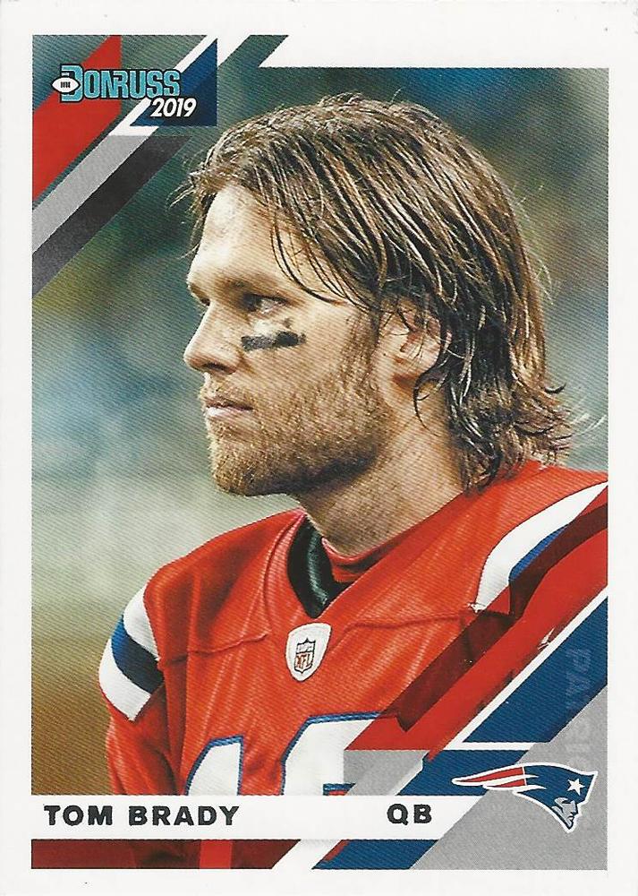 #162V Tom Brady - New England Patriots - 2019 Donruss Football