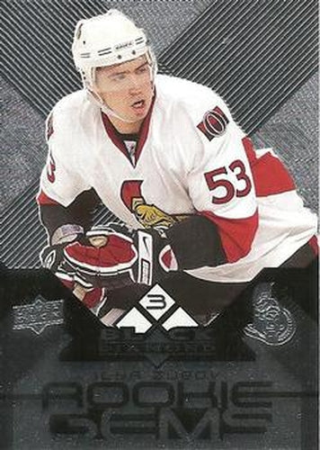 #162 Ilya Zubov - Ottawa Senators - 2008-09 Upper Deck Black Diamond Hockey