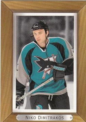 #162 Niko Dimitrakos - San Jose Sharks - 2003-04 Upper Deck Beehive Hockey