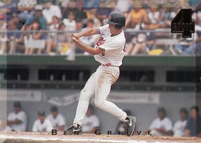 #162 Ben Grieve - Martin High School Warriors / Oakland Athletics - 1994 Classic Four Sport