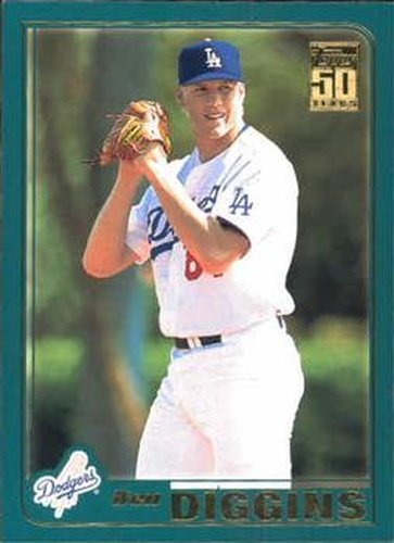 #T162 Ben Diggins - Los Angeles Dodgers - 2001 Topps Traded & Rookies Baseball