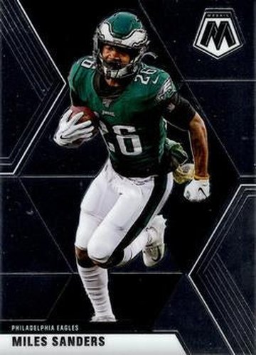 #162 Miles Sanders - Philadelphia Eagles - 2020 Panini Mosaic Football