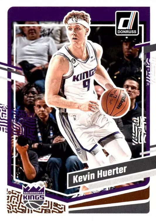 #162 Kevin Huerter - Sacramento Kings - 2023-24 Donruss Basketball