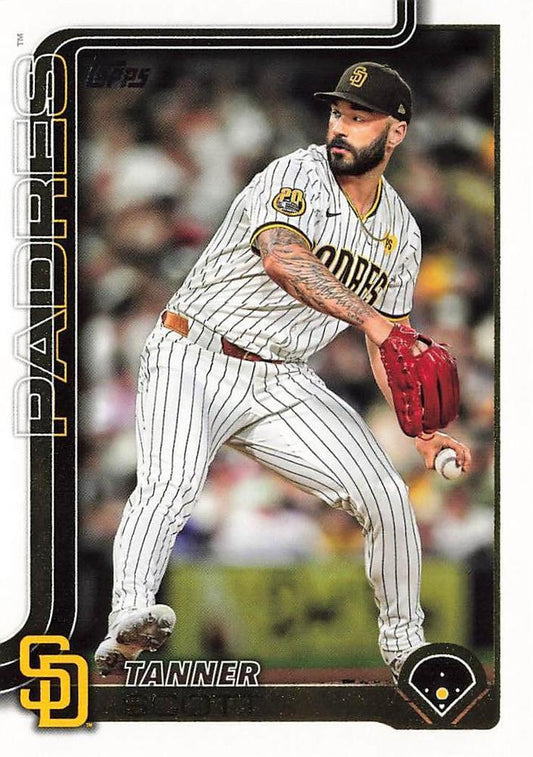 #162 Tanner Scott - San Diego Padres - 2025 Topps Baseball