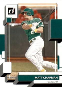 #162 Matt Chapman - Oakland Athletics - 2022 Donruss Baseball