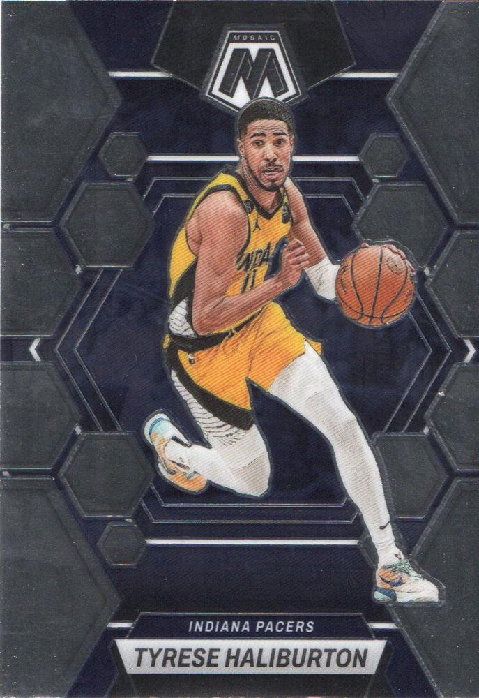 #162 Tyrese Haliburton - Indiana Pacers - 2022-23 Panini Mosaic Basketball
