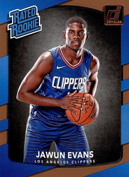 #162 Jawun Evans - Los Angeles Clippers - 2017-18 Donruss Basketball