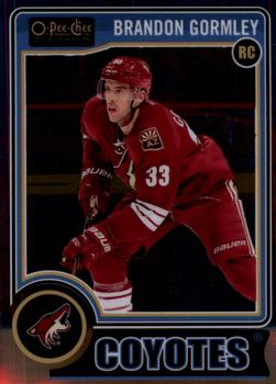 #162a Brandon Gormley - Arizona Coyotes - 2014-15 O-Pee-Chee Platinum Hockey