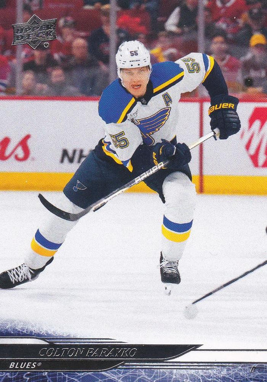 #162 Colton Parayko - St. Louis Blues - 2024-25 Upper Deck Hockey