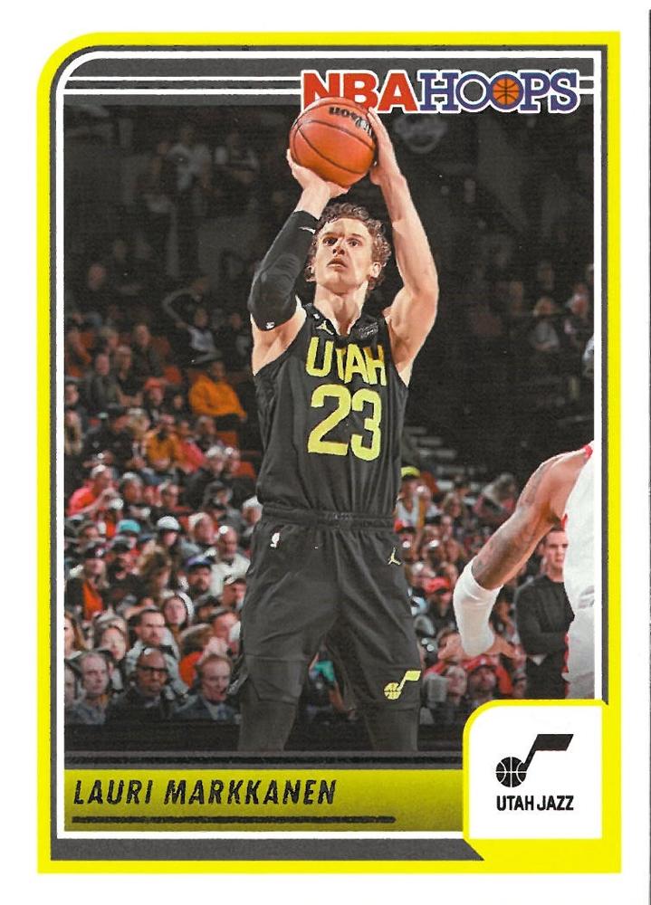 #162 Lauri Markkanen - Utah Jazz - 2023-24 Hoops Basketball
