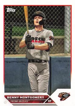 #PD-162 Benny Montgomery - Fresno Grizzlies - 2023 Topps Pro Debut Baseball
