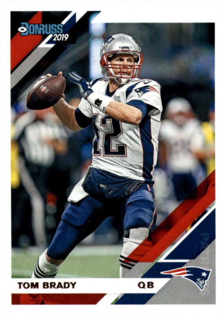 #162 Tom Brady - New England Patriots - 2019 Donruss Football