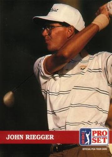#162 John Riegger - 1992 Pro Set PGA Tour Golf