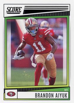 #162 Brandon Aiyuk - San Francisco 49ers - 2022 Score Football