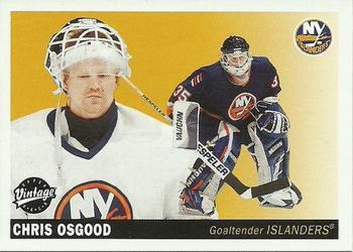 #162 Chris Osgood - New York Islanders - 2002-03 Upper Deck Vintage Hockey