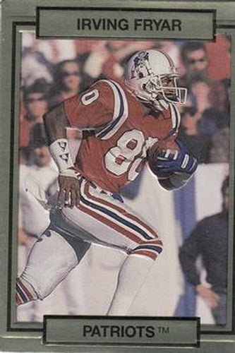 #162 Irving Fryar - New England Patriots - 1990 Action Packed Football
