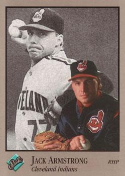 #162 Jack Armstrong - Cleveland Indians - 1992 Studio Baseball