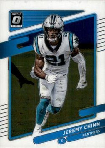 #162 Jeremy Chinn - Carolina Panthers - 2021 Donruss Optic Football