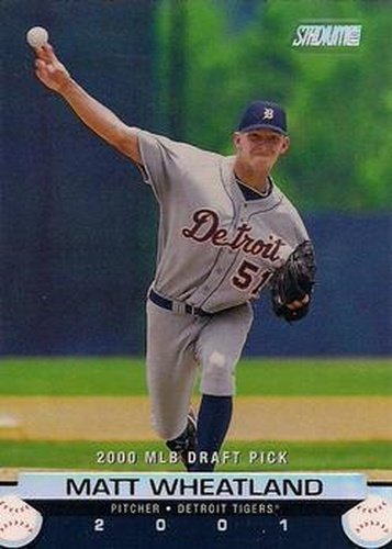 #162 Matt Wheatland - Detroit Tigers - 2001 Stadium Club Baseball