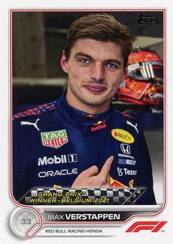 #162 Max Verstappen - Red Bull Racing Honda - 2022 Topps Formula 1 Racing
