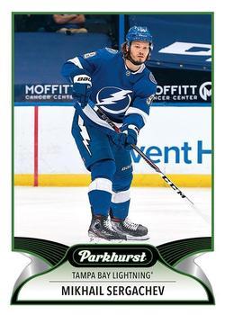 #162 Mikhail Sergachev - Tampa Bay Lightning - 2021-22 Parkhurst Hockey