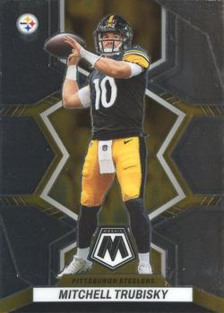 #162 Mitchell Trubisky - Pittsburgh Steelers - 2022 Panini Mosaic Football