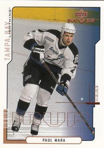 #162 Paul Mara - Tampa Bay Lightning - 2000-01 Upper Deck MVP Hockey