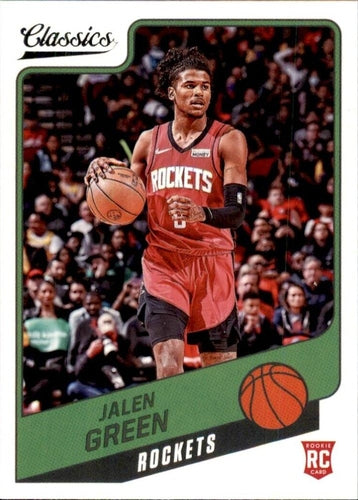 #162 Jalen Green - Houston Rockets - 2021-22 Panini Chronicles Basketball