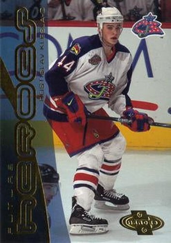 #162 Rostislav Klesla - Columbus Blue Jackets - 2000-01 Upper Deck Heroes Hockey