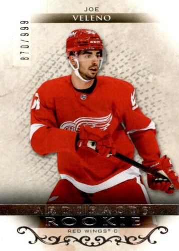 #162 Joseph Veleno - Detroit Red Wings - 2021-22 Upper Deck Artifacts Hockey