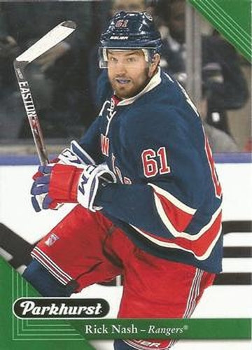 #162 Rick Nash - New York Rangers - 2017-18 Parkhurst Hockey