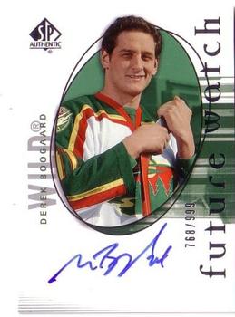 #162 Derek Boogaard - Minnesota Wild - 2005-06 SP Authentic Hockey