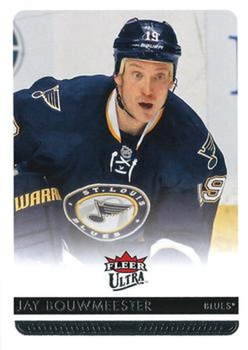 #162 Jay Bouwmeester - St. Louis Blues - 2014-15 Ultra Hockey