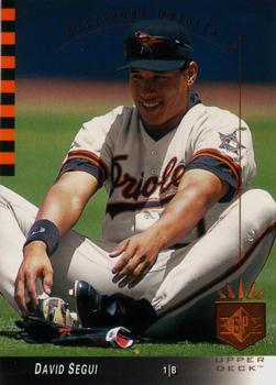 #162 David Segui - Baltimore Orioles - 1993 SP Baseball