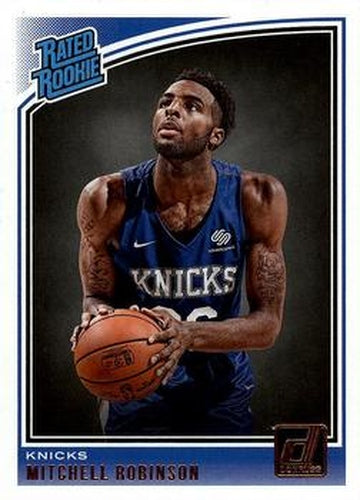 #163 Mitchell Robinson - New York Knicks - 2018-19 Donruss Basketball