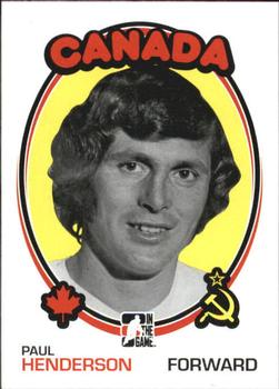 #163 Paul Henderson - Canada - 2009-10 In The Game 1972 The Year In Hockey